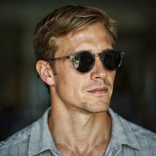 SOVAJ PHOENIX – Round Old Money Sunglasses | Sovaj